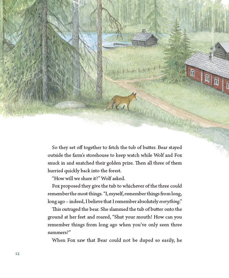 An Illustrated Collection of Nordic Animal Tales by Pirkko-Liisa Surojegin 