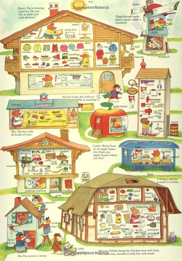 Richard Scarry's Biggest Word Book Ever!