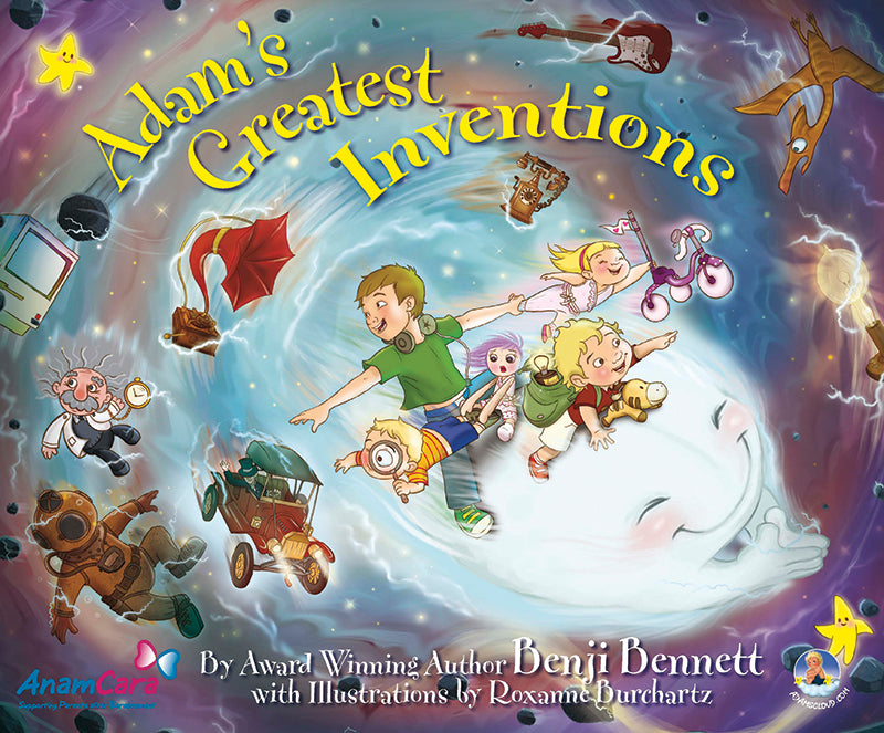 Benji Bennett: Adam's Greatest Inventions, illustrated by Roxanne Burchartz (Second Hand)