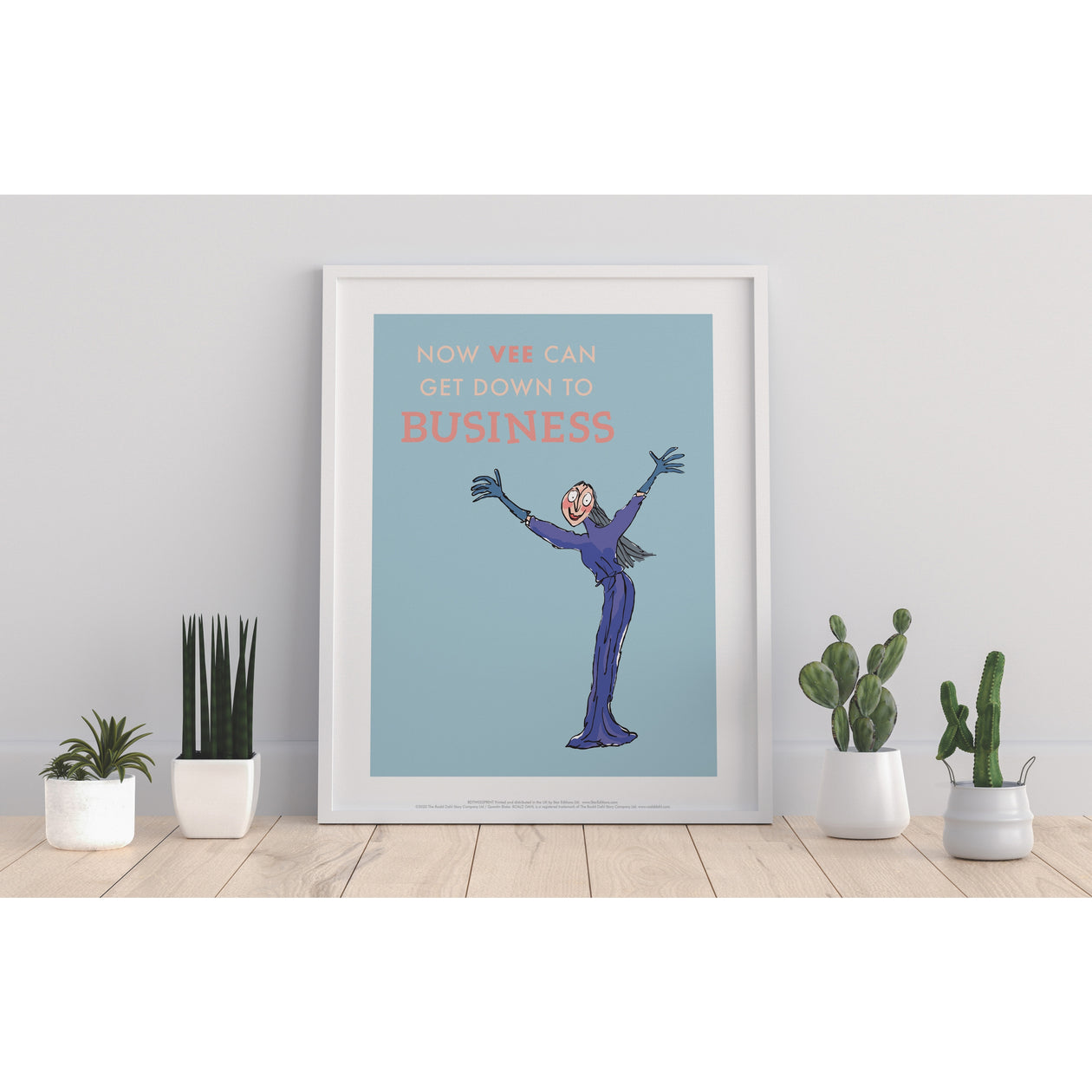 Roald Dahl Print The Witches