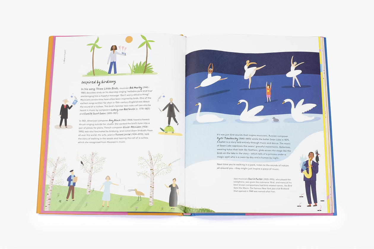 Mary Richards and David Schweitzer: A History of Music for Children, illustrated by Rose Blake