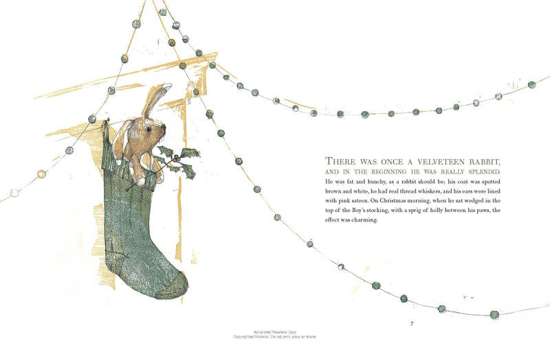 The Velveteen Rabbit by Margery Williams, illustrated by Erin Stead