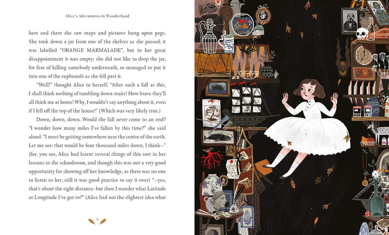 Alice's Adventures in Wonderland by Lewis Carroll, illustrated by Julia Sarda