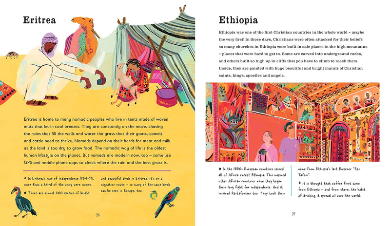 Africa, Amazing Africa by Atinuke, illustrated by Mouni Feddag