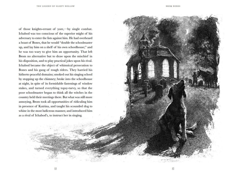 The Legend of Sleepy Hollow by Washington Irving, illustrated by Christian Birmingham