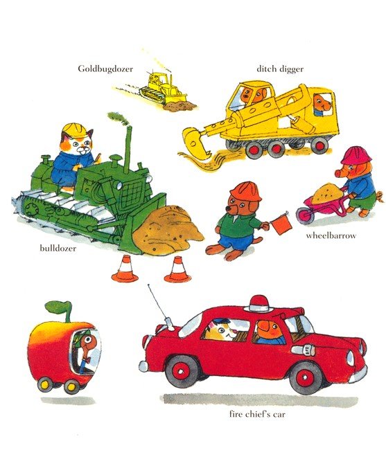 Richard Scarry's Busy, Busy Cars and Trucks
