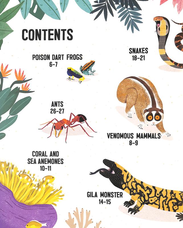 Ico Romero Reyes: Toxic: The World's Deadliest Creatures, illustrated by Tania Garcia