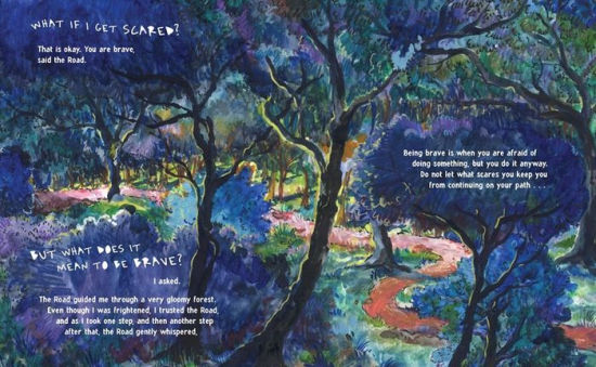 What the Road Said by Cleo Wade, illustrated by Lucie de Moyencourt