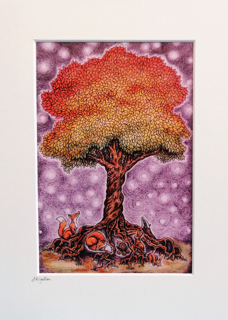 Magical Tree Print by Jenni Kilgallon