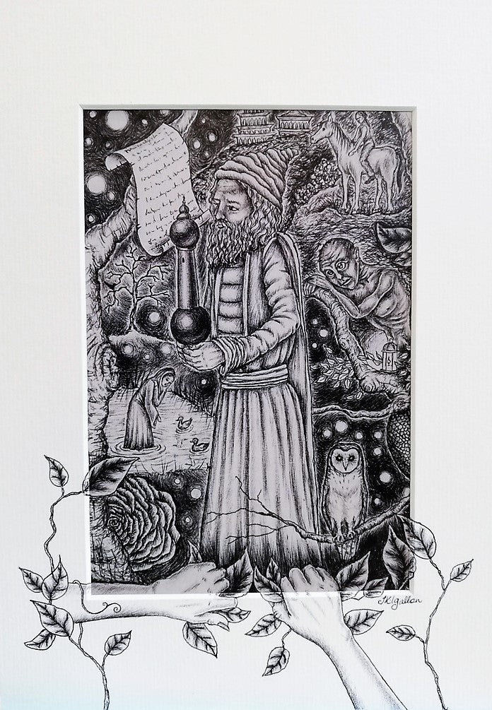 Wizard Dream Print by Jenni Kilgallon
