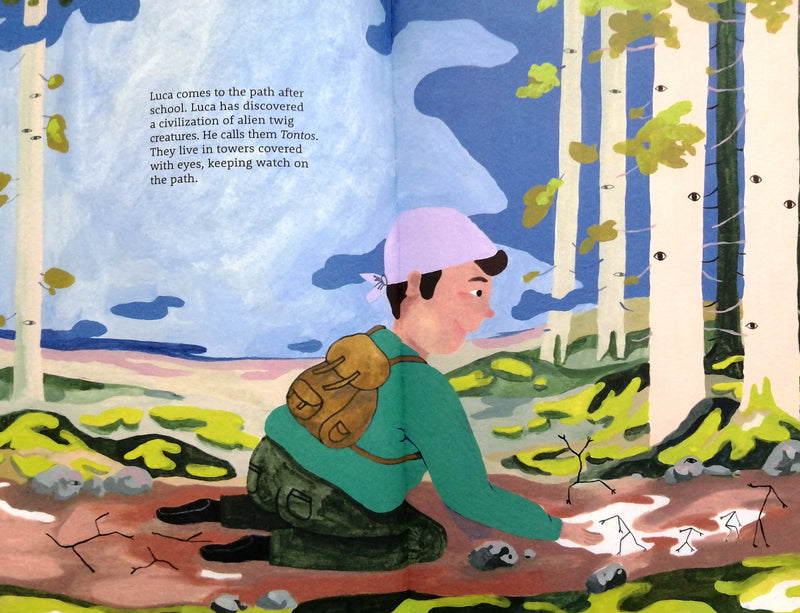 The Path - A Story About Finding Your Way by Reif Larsen, illustrated by Marine Schneider