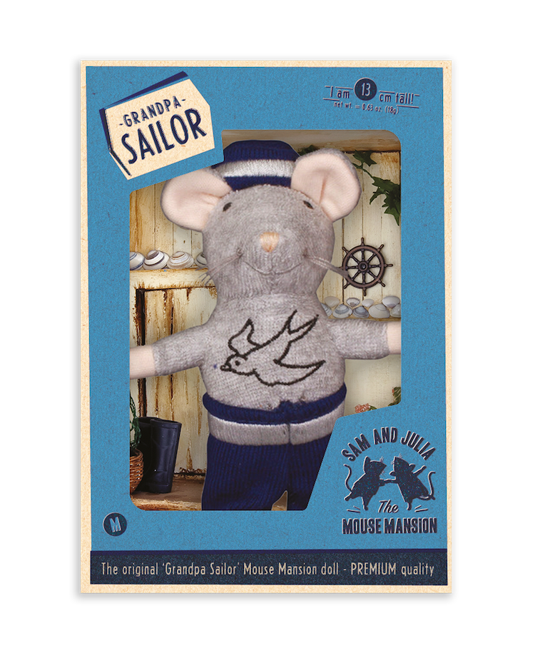 Mouse Mansion: Little Mouse Doll Grandpa Sailor