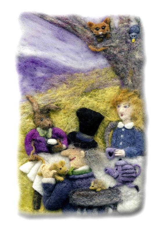 Alice in Wonderland Print by Suzie Sullivan, Derryaun Crafts