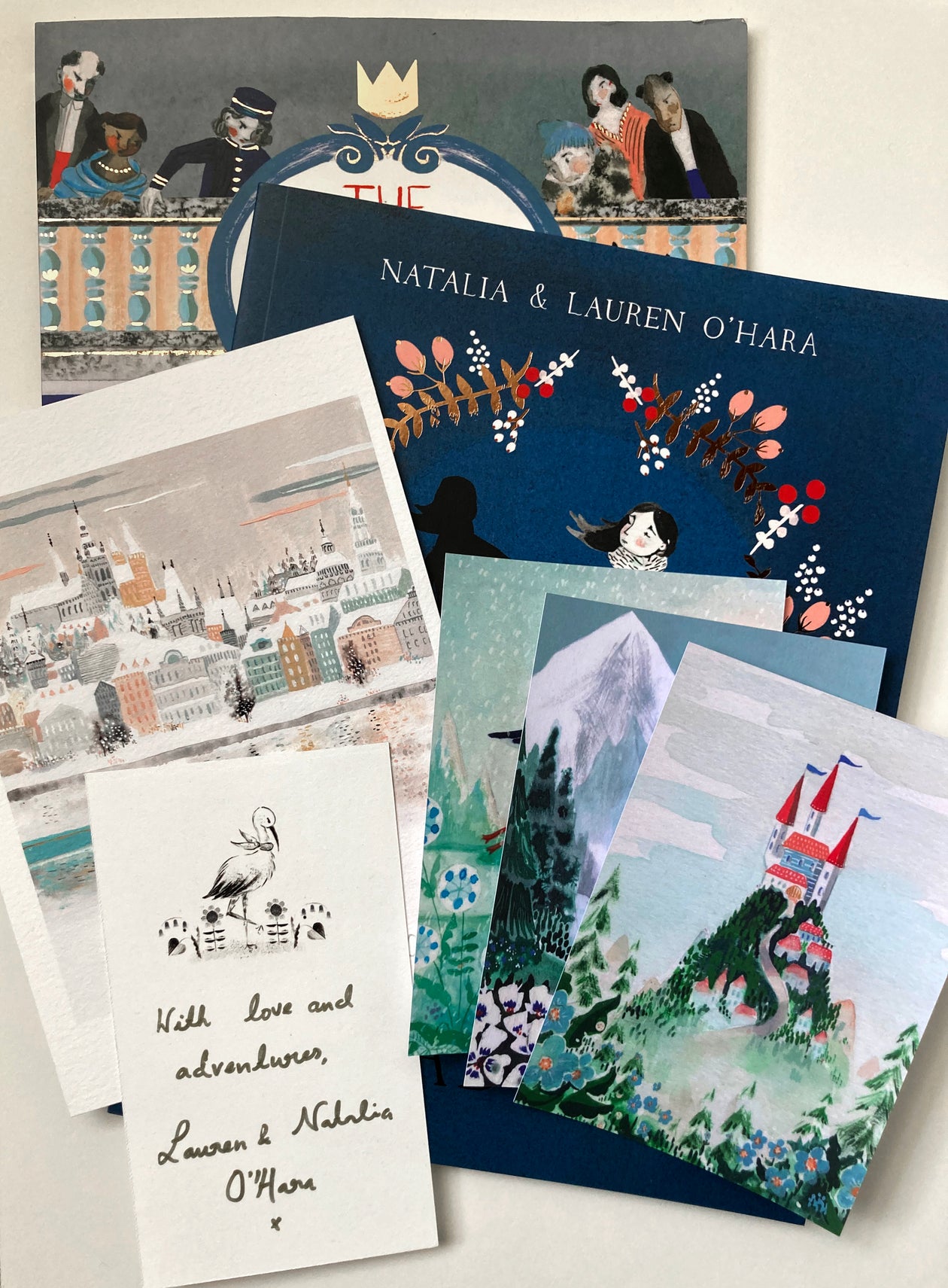 *BUNDLE INCLUDING SIGNED COPIES* Natalia O'Hara: Hortense and the Shadow AND The Bandit Queen, illustrated by Lauren O'Hara