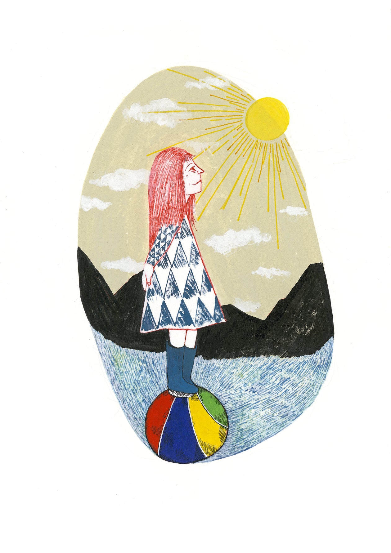 Nessa Ryan Greeting Card