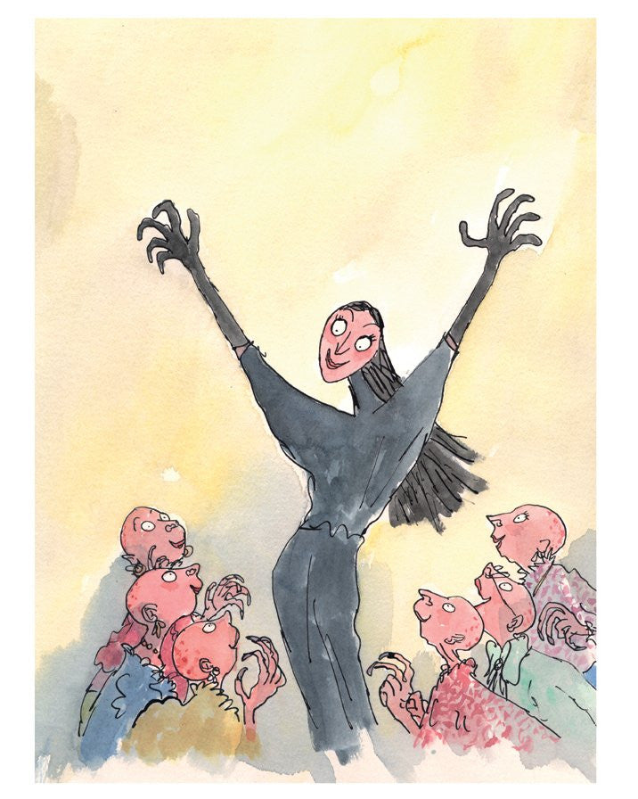 The Witches print by Roald Dahl
