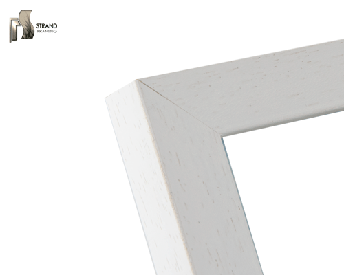 Frame: White Wood - 10x12"