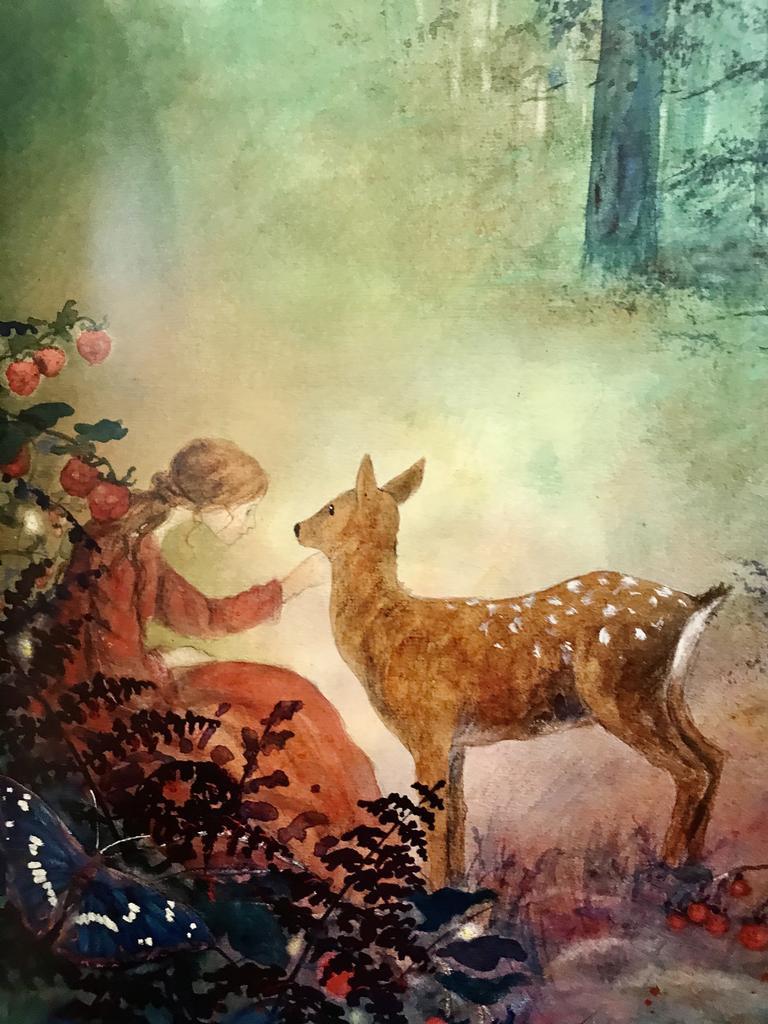 Brother's Grimm: An Illustrated Treasury of Grimm's Fairy Tales, illustrated by Daniela Drescher
