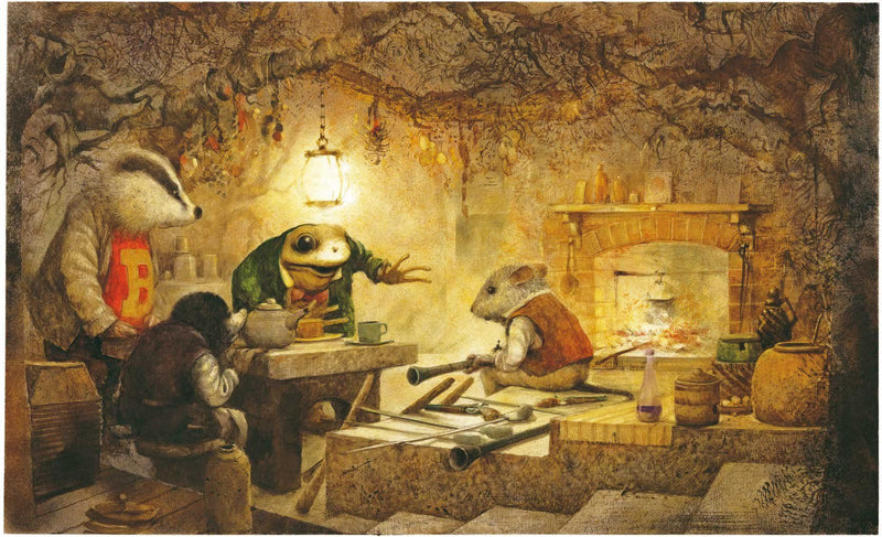 The Wind in the Willows by Kenneth Grahame, illustrated by Robert Ingpen