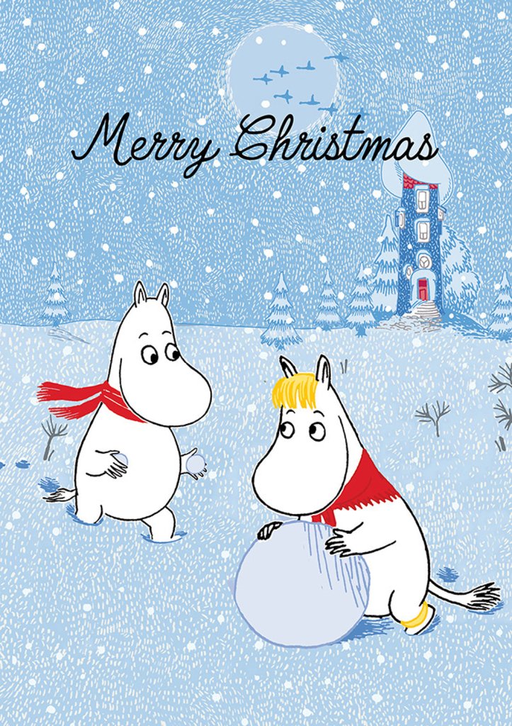 Christmas Card: Moomin - Snowball - Tales for Tadpoles