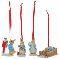 Christmas Decoration Set: Peter Rabbit (Figurines - Set of 4) - Tales for Tadpoles
