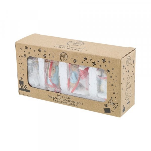 Christmas Decoration Set: Peter Rabbit (Figurines - Set of 4) - Tales for Tadpoles