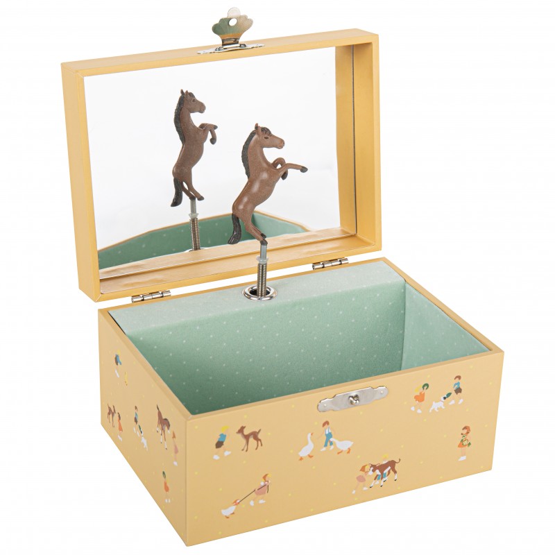 Musical Jewellery Box by Jeanne Lagarde - Horse