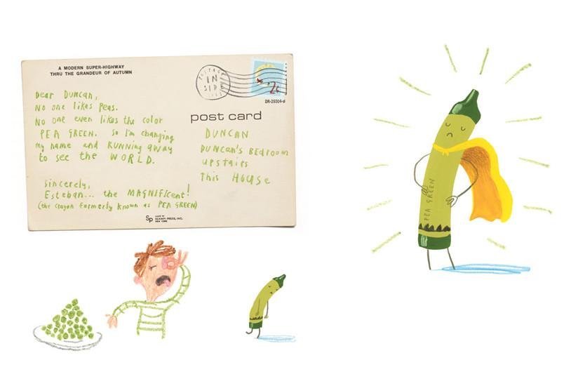Drew Daywalt: The Day the Crayons Came Home, illustrated by Oliver Jeffers - Tales for Tadpoles