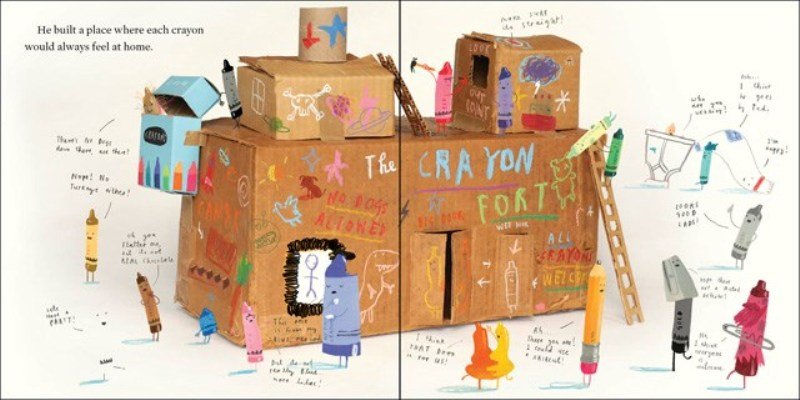 Drew Daywalt: The Day the Crayons Came Home, illustrated by Oliver Jeffers - Tales for Tadpoles