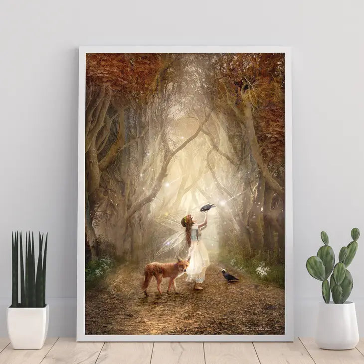 Print: Charlotte Bird - The Dark Hedges Ireland
