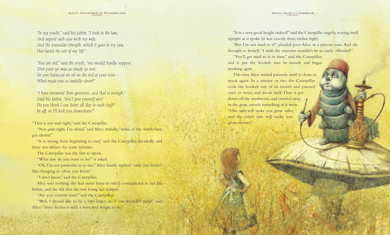 Alice's Adventures in Wonderland by Lewis Carroll, illustrated by Robert Ingpen