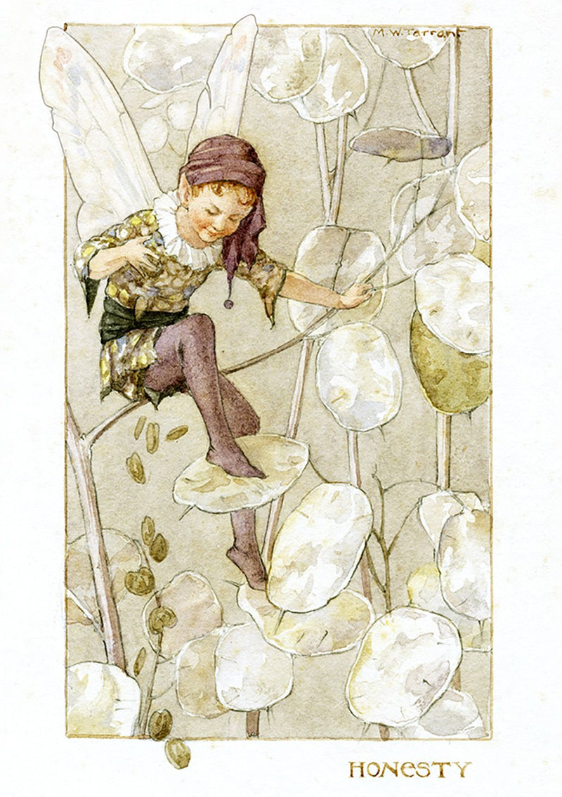 Greeting Card: Margaret Tarrant - Fairy Land Honesty