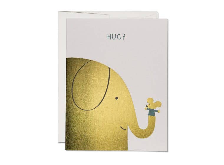 Greeting Card: Blanca Gomez - Elephant Hug - Tales for Tadpoles