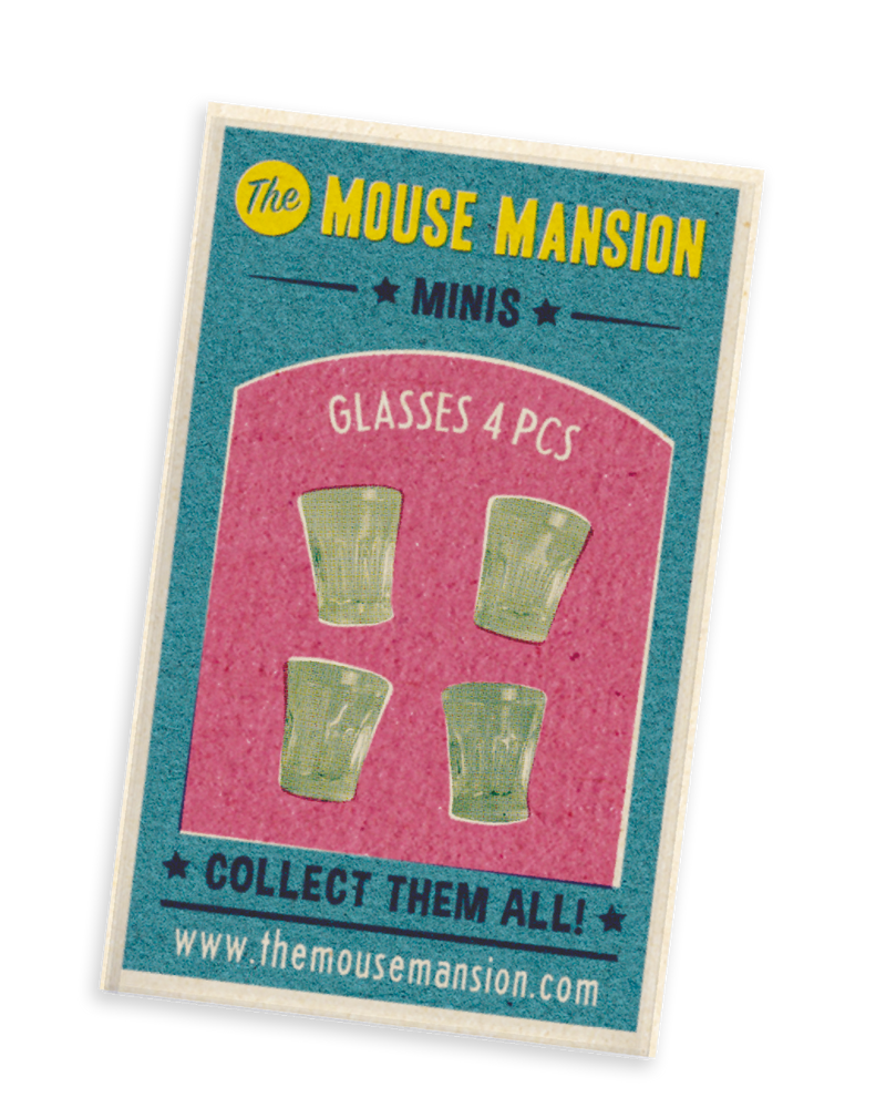 Mouse Mansion: Miniature Glasses