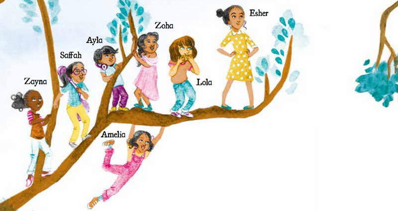 Seven Sisters by Ayisha Malik, illustrated by Erika Meza