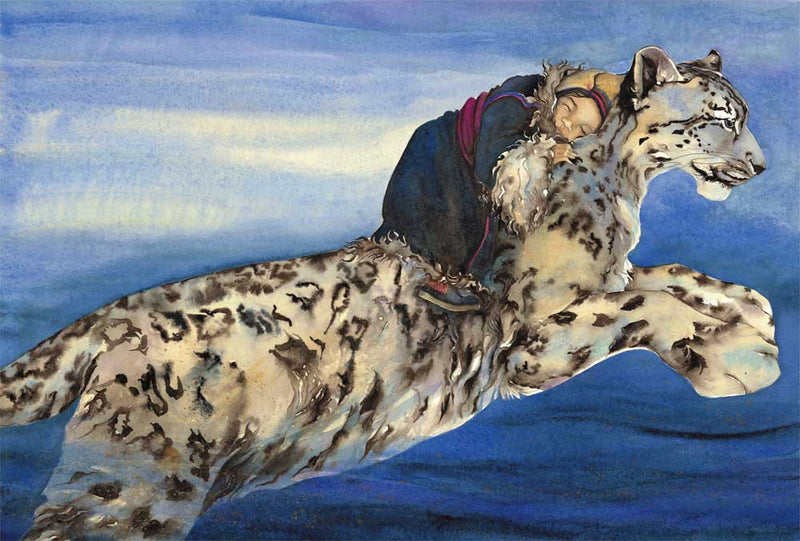 Jackie Morris: The Snow Leopard - Tales for Tadpoles