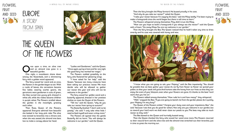 Angela McAllister: A World Full of Nature Stories, illustrated by Hannah Bess Ross