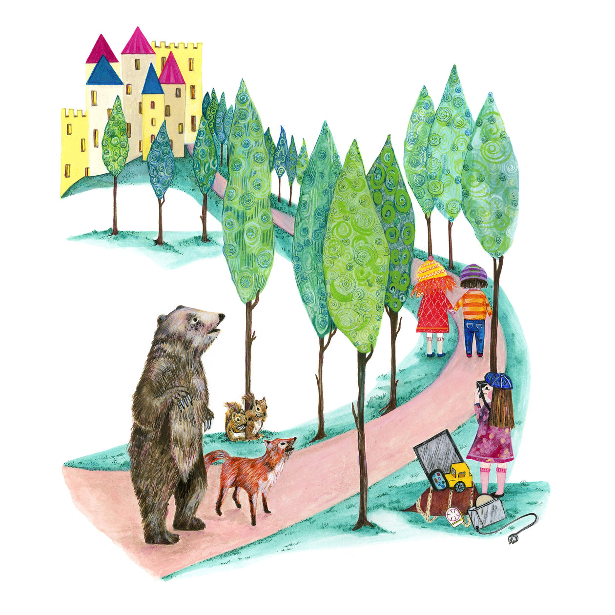 Nessa Ryan Greeting Card