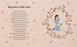 Rachel Williams (edited by): Read to Your Baby Every Day, embroidered by Chloe Giordano