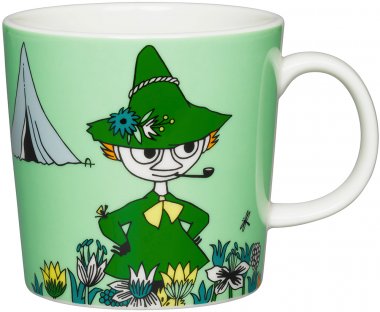 Moomin Mug: Snufkin Green