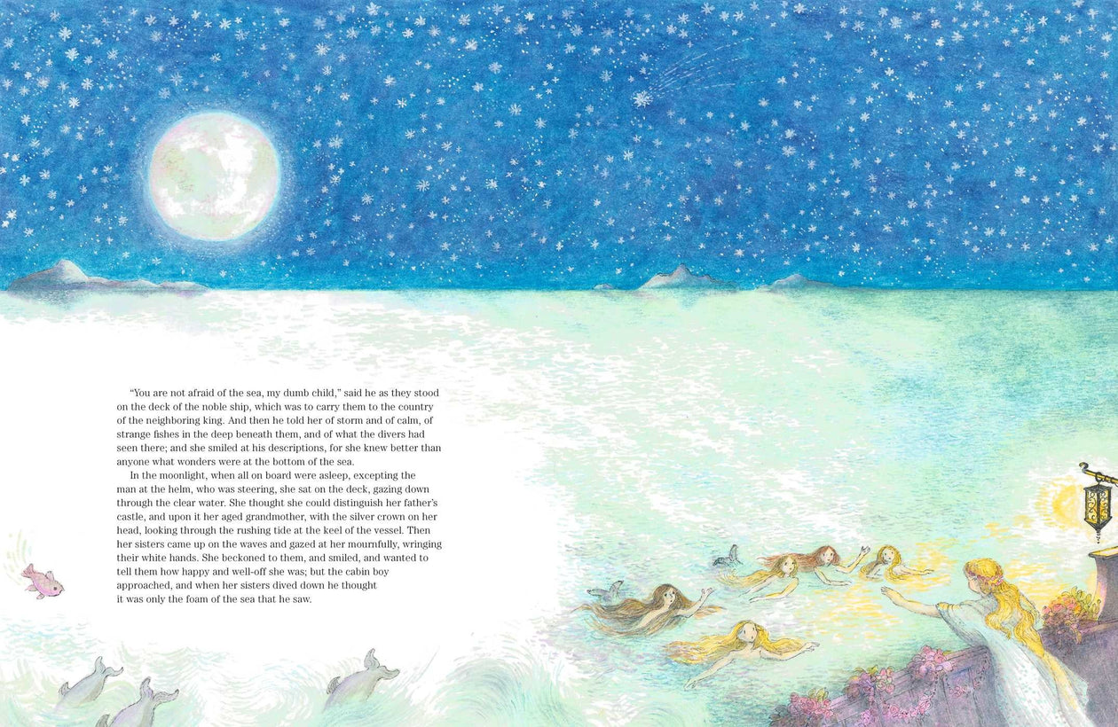 The Little Mermaid by Hans Christian Andersen, illustrated by Bernadette Watts