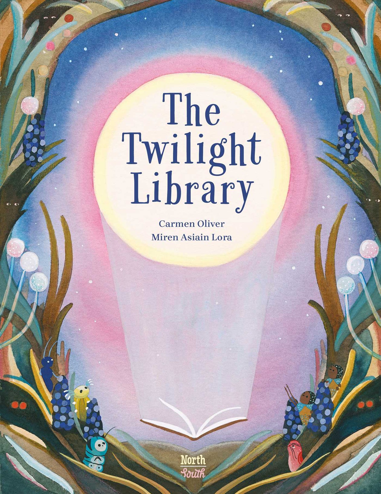 Carmen Oliver: The Twilight Library, illustrated by Miren Asiain Lora