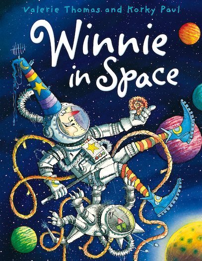 Valerie Thomas: Winnie in Space, illustrated by Korky Paul (Second Hand) - Tales for Tadpoles